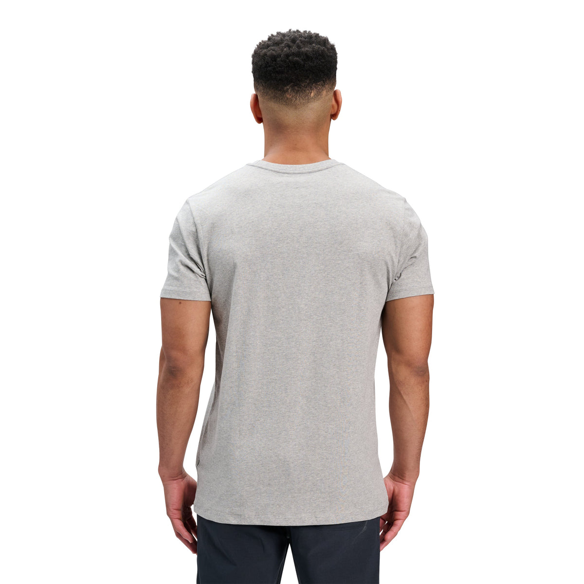 Men's Mini Stacked Short Sleeve Tee | Black Diamond Essential