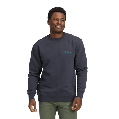 Men's Mini Stacked Crewneck | Black Diamond Popular