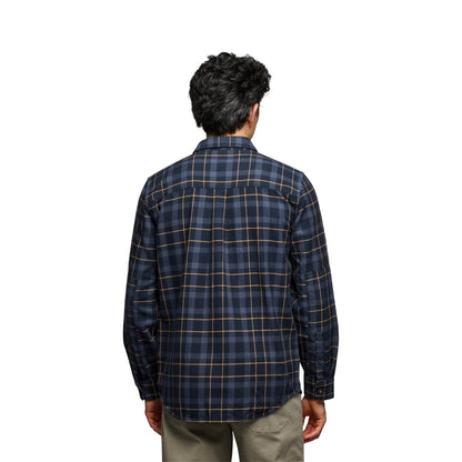 Men's Project Twill Long Sleeve Shirt | Black Diamond Signature