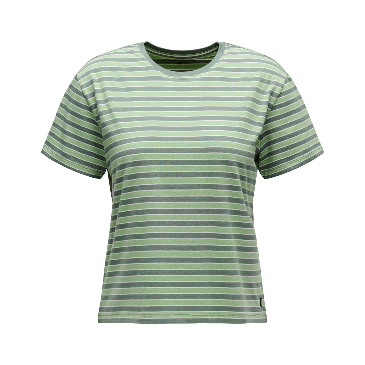 Women's BD Stripe Short Sleeve Tee Long | Black Diamond Exclusive