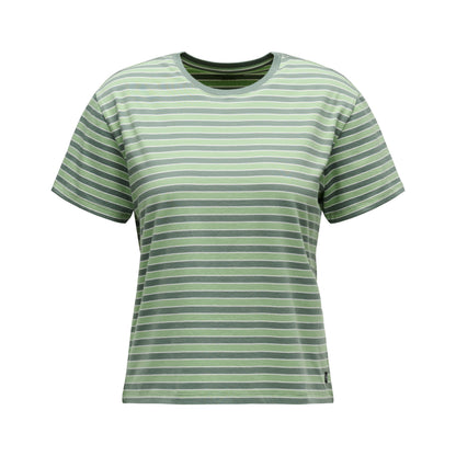 Women's BD Stripe Short Sleeve Tee Long | Black Diamond Exclusive
