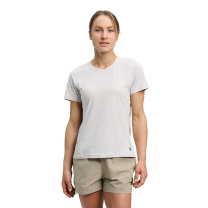 Women's Distance Short Sleeve Tech Tee | Black Diamond Essential