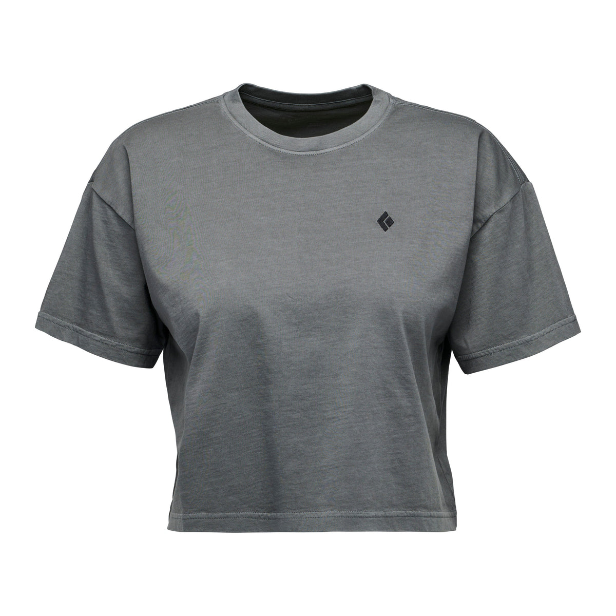 Women's Diamond Crop Short Sleeve Tee | Black Diamond Best Seller