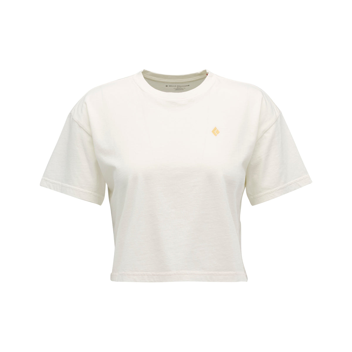 Women's Diamond Crop Short Sleeve Tee | Black Diamond Best Seller