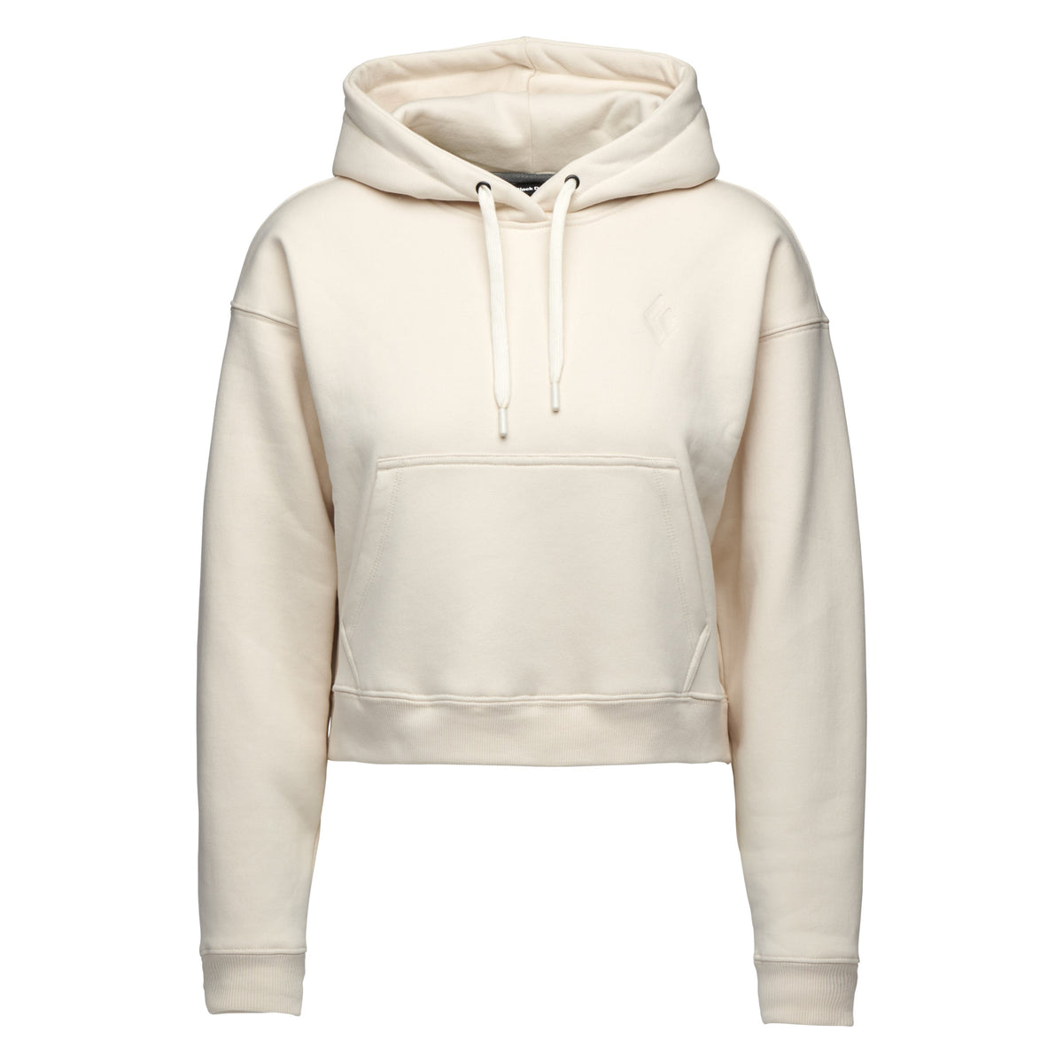 Women's Crop Pullover Hoody | Black Diamond Essential