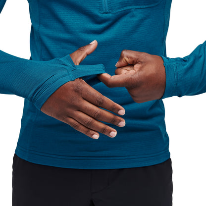 Men's Coefficient LT Quarter Zip Pullover - Past Season | Black Diamond Classic